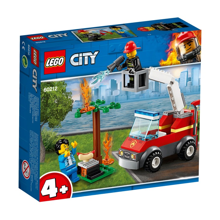 LEGO® City - Изгарящо барбекю 60212, 64 части