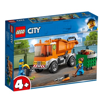 LEGO City Great Vehicles - Camion pentru gunoi 60220, 90 piese LEGO City Great Vehicles - Camion pentru gunoi 60220, 90 piese