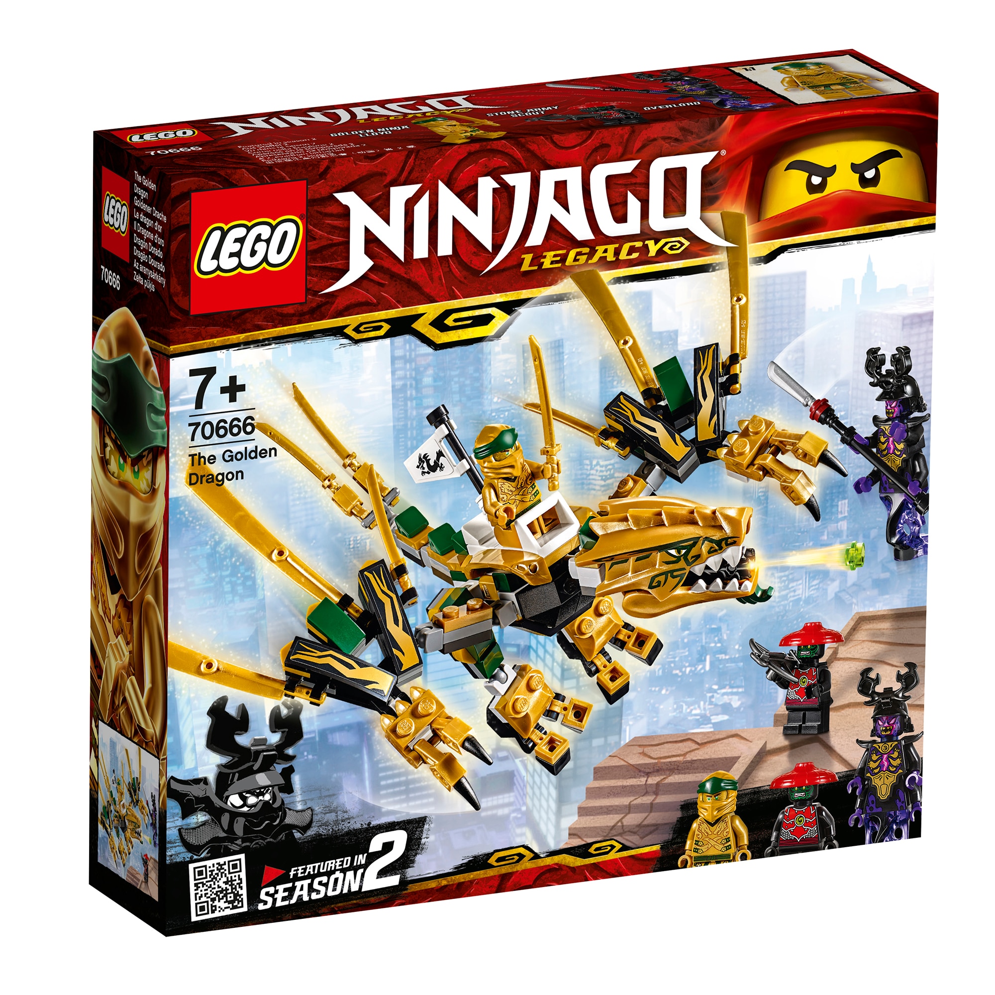 triumphant whiskey evening LEGO NINJAGO - Dragonul de aur 70666, 171 piese - eMAG.ro