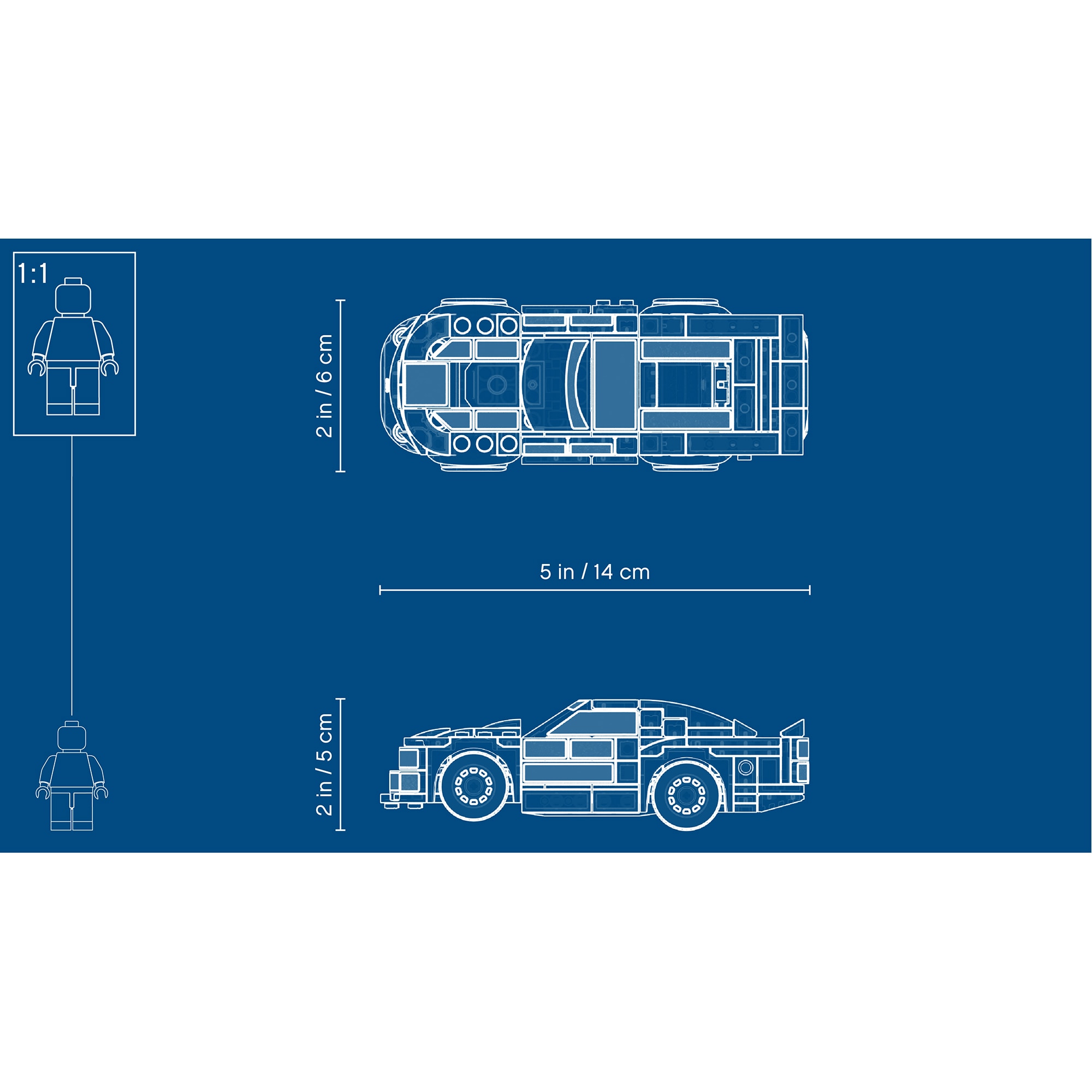 LEGO® Speed Champions Състезателна кола Chevrolet Camaro ZL1 - Main Image