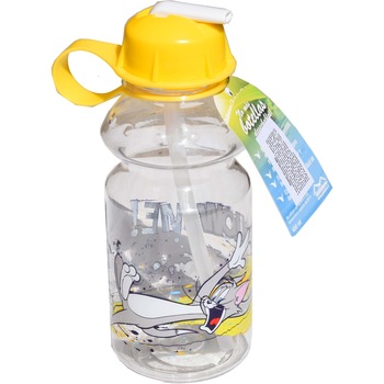 Sticla cu cioc Tom si Jerry Disney, Alb-Galben, 320 ml Sticla cu cioc Tom si Jerry Disney, Alb-Galben, 320 ml