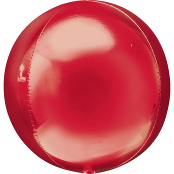 Balon folie orbz Rosu - 38 x 40 cm, Amscan 28203 Balon folie orbz Rosu - 38 x 40 cm, Amscan 28203