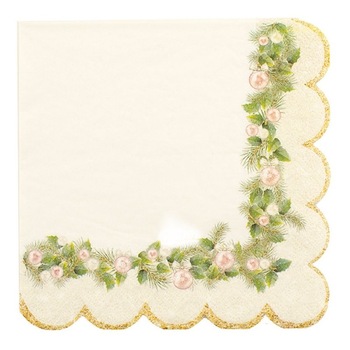 Servetele pentru masa de Craciun, Chic 33 x 33 cm, Radar 63875, Set 16 buc Servetele pentru masa de Craciun, Chic 33 x 33 cm, Radar 63875, Set 16 buc