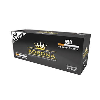 Tuburi de tigari Korona 550 Tuburi de tigari Korona 550