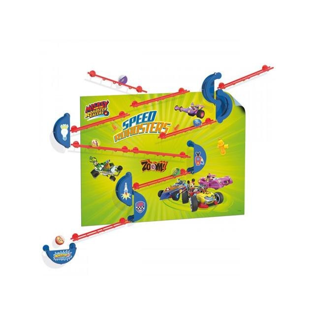 Set Quercetti Pista de curse Mickey Roadster Racers