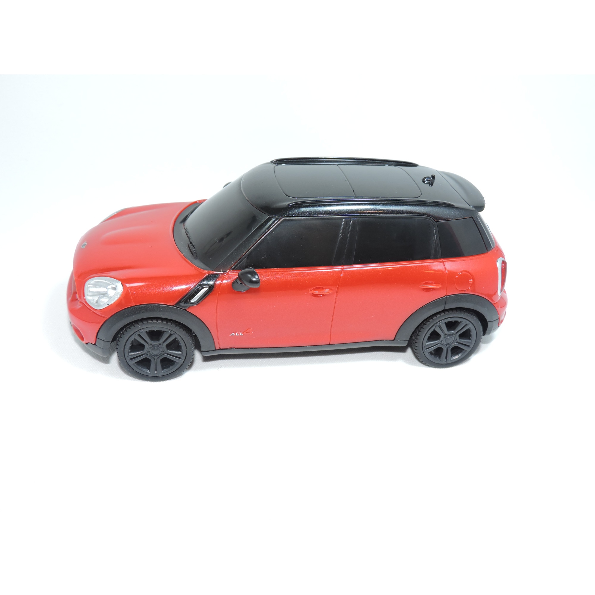 Masinuta cu telecomanda Mini Cooper S, scara 1:24, 4 directii, rosu