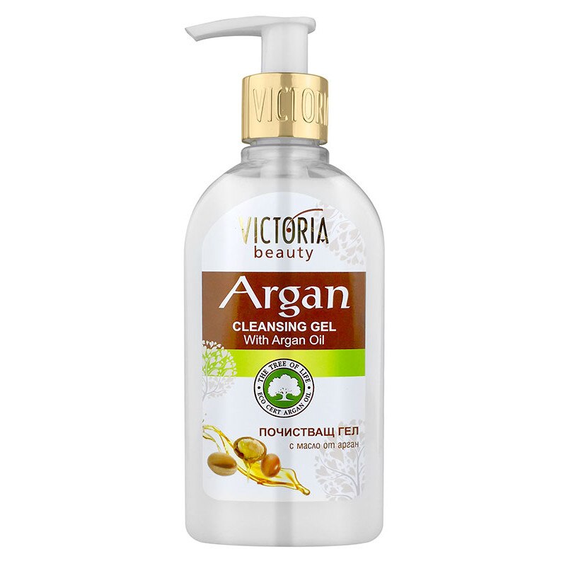 Gel pentru Curatarea Fetei cu Ulei de Argan 200 ml
