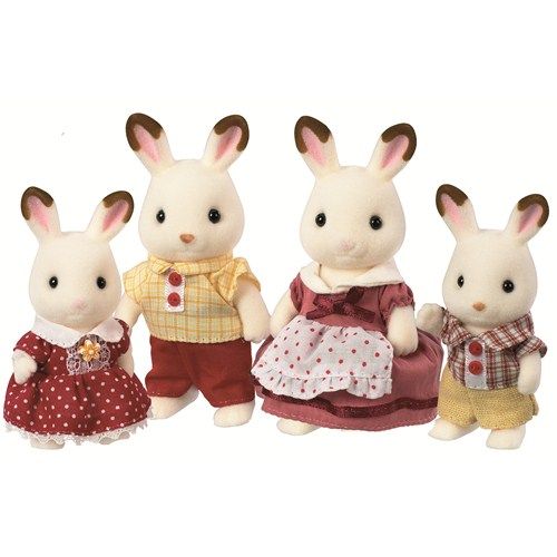 Sylvanian Families - Familia Iepurasi Ciocolatii