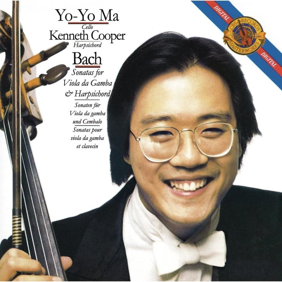 Yo-Yo Ma, Kenneth Cooper-Sonatas For Viola Da Gamba And Harpsichord (Remastered)-Bach-CD