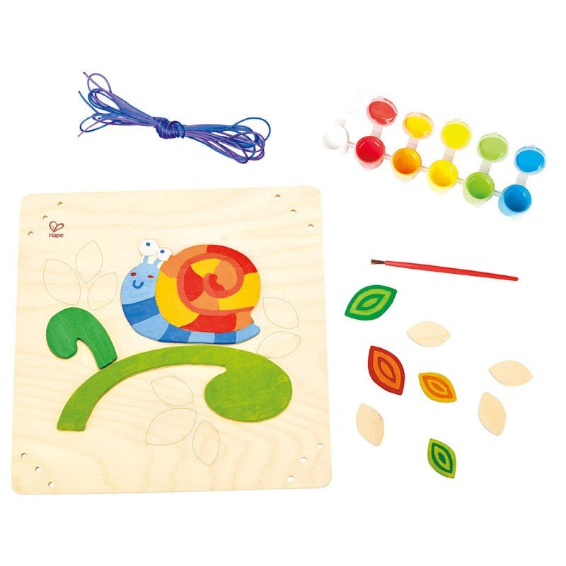 Melcul fericit - picteaza si inrameaza - HAPE