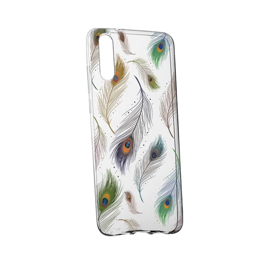 Husa pentru Samsung Galaxy A50, Peacock 152, din silicon premium, rezistenta la uzura, anti-alunecare