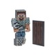 Minecraft: Steve lánc páncélban figuraszett