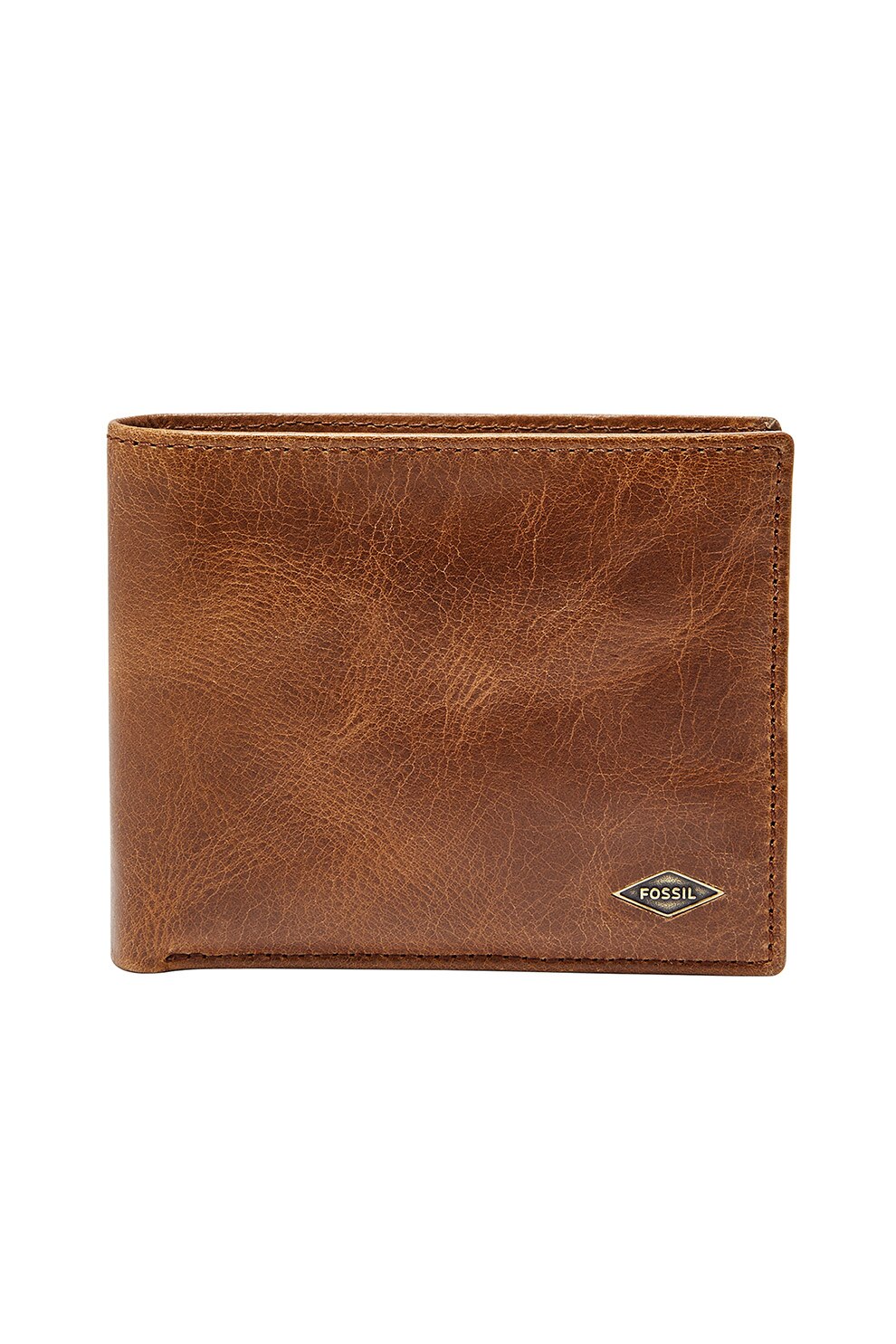 Fossil, Portofel pliabil de piele, Maro