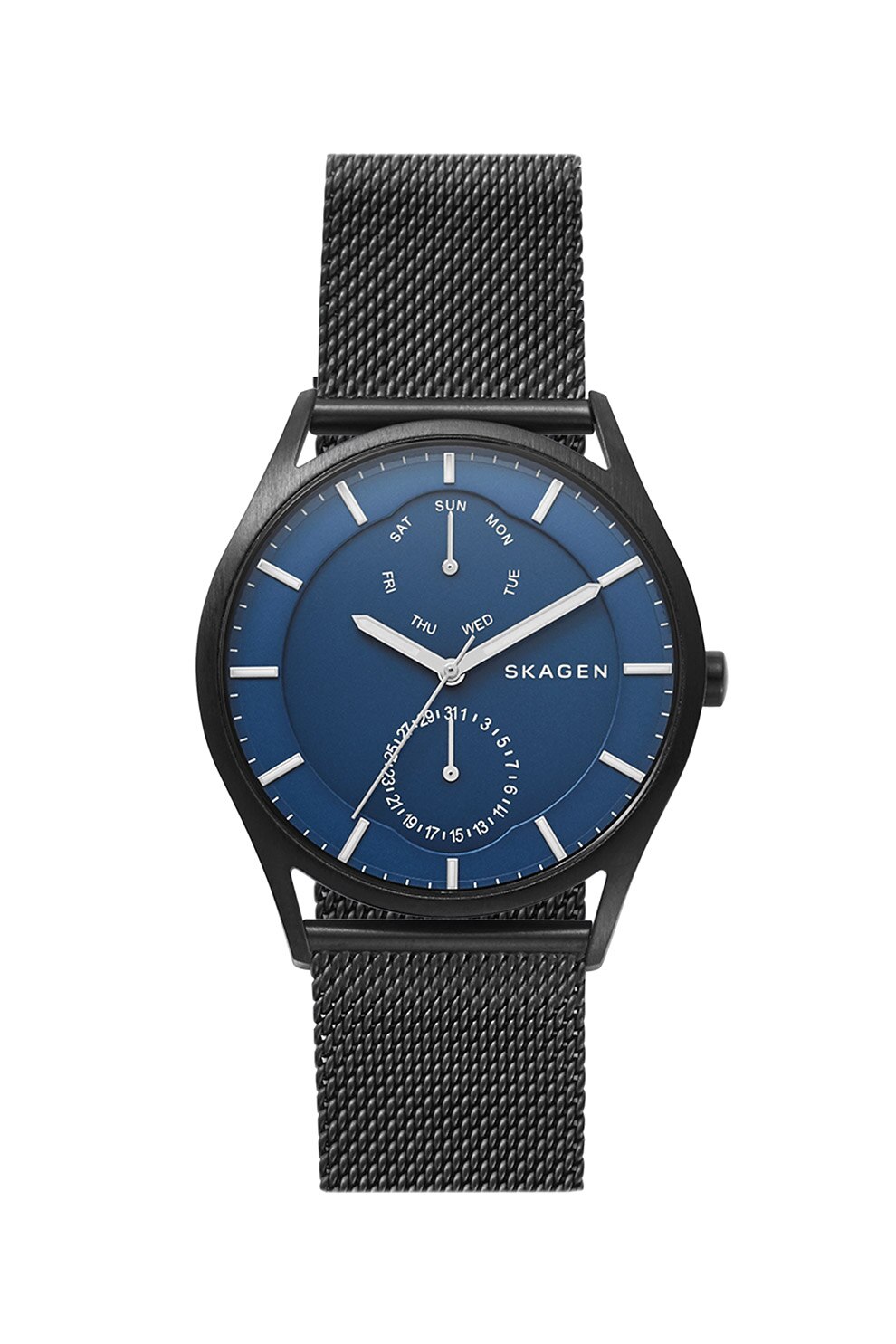 Skagen, Ceas cu bratara metalica Holst, Negru