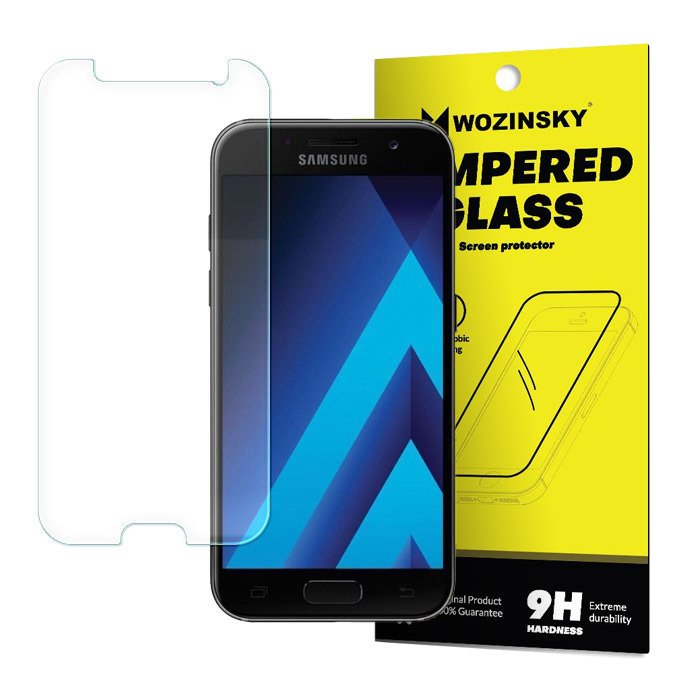 Folie de protectie Wozinsky Tempered Glass 9H pentru Samsung Galaxy A3 (2017), Transparent
