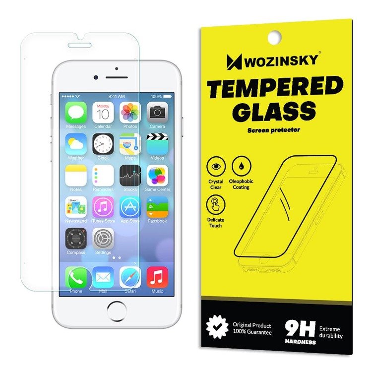 Folie protectie telefon, 9H,pentru Apple iPhone 7, Apple iPhone 8, Transparent