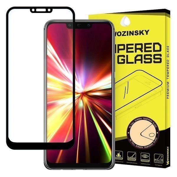 Folie Sticla Huawei Mate 20 Lite-Wozinsky Full Glue Neagra Negru