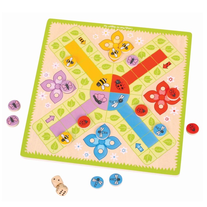 Bigjigs Ludo- Ki nevet a végén - társasjáték