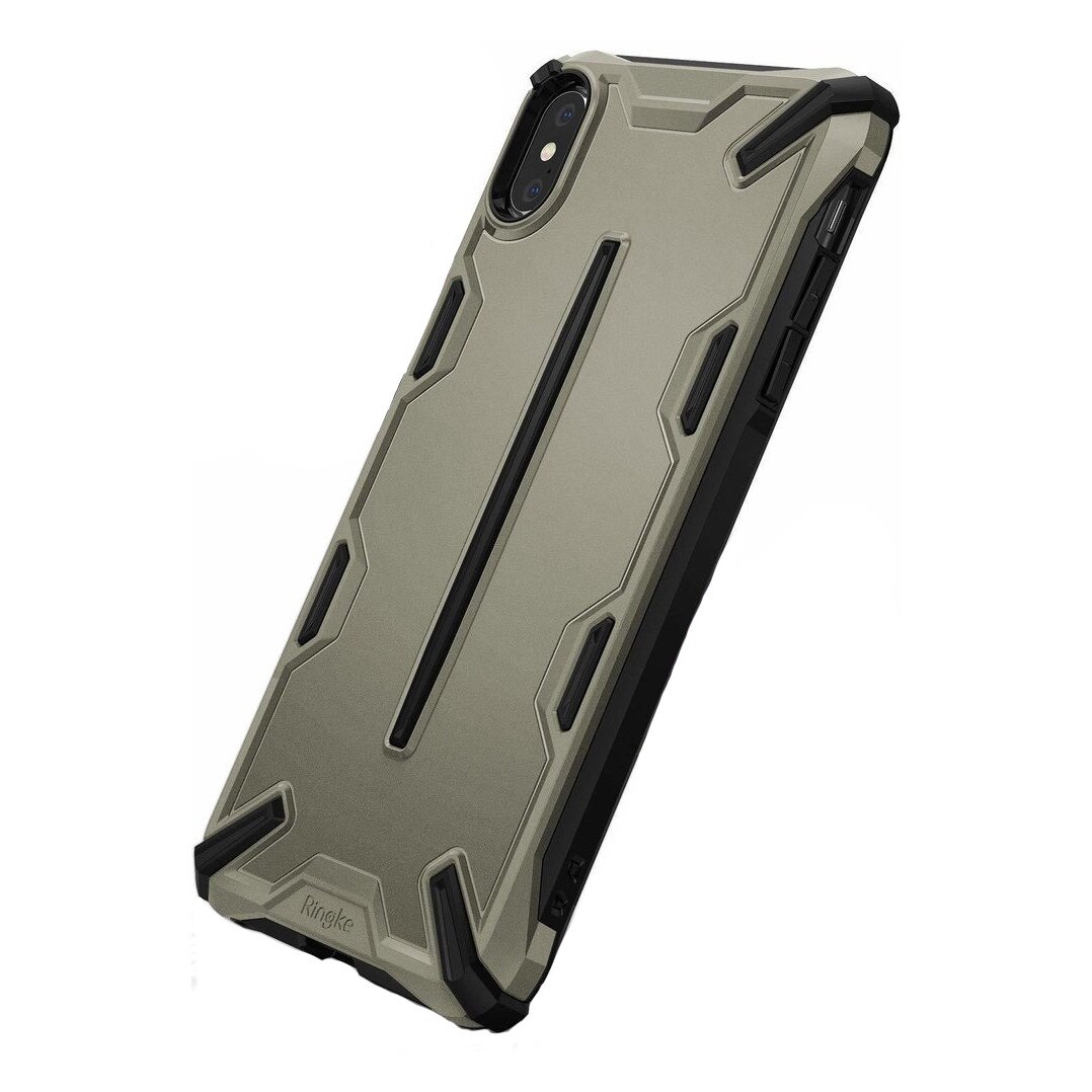 Husa Ringke Dual X iPhone Xs Max Bej