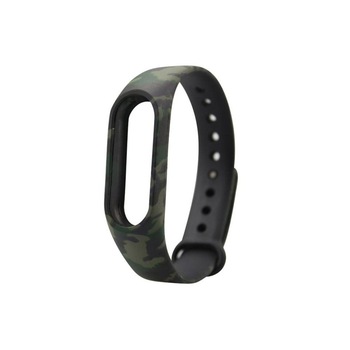 Curea din silicon, model army verde, pentru bratara Xiaomi Mi Band 2 Curea din silicon, model army verde, pentru bratara Xiaomi Mi Band 2