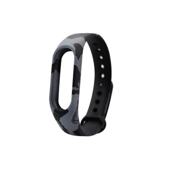 Curea din silicon, model army gri, pentru bratara Xiaomi Mi Band 2 Curea din silicon, model army gri, pentru bratara Xiaomi Mi Band 2