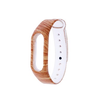 Curea din silicon, model imitatie lemn, pentru bratara Xiaomi Mi Band 2 Curea din silicon, model imitatie lemn, pentru bratara Xiaomi Mi Band 2