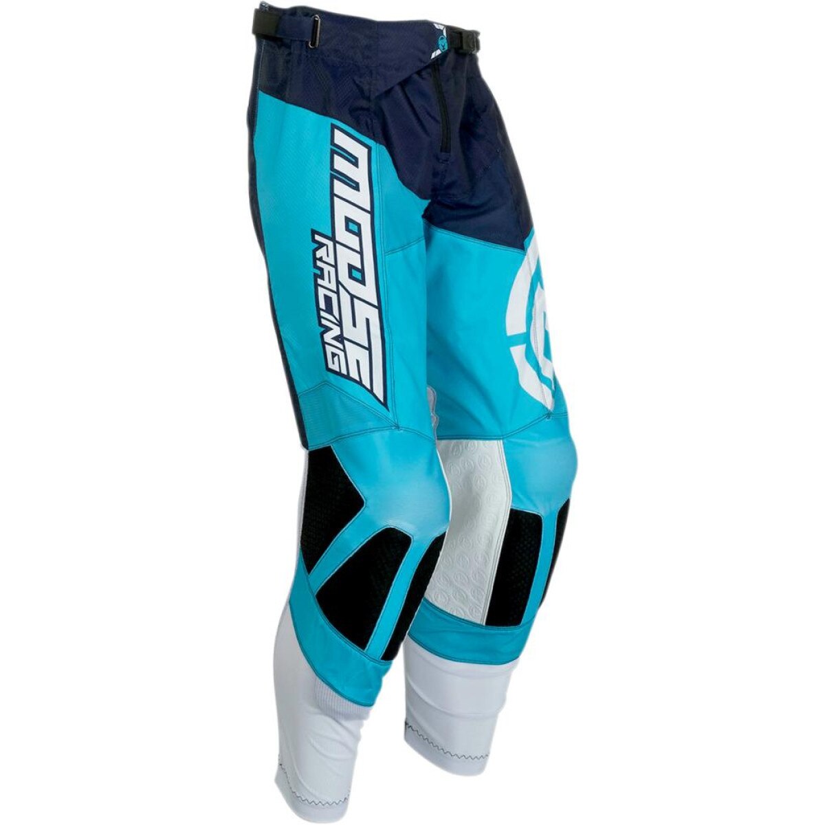 Pantaloni motocross Moose Racing M1 culoare albastru/alb marime 36