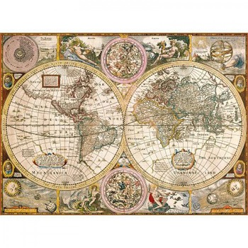 Puzzle Clementoni - Ancient World Map, 3.000 piese (3557) Puzzle Clementoni - Ancient World Map, 3.000 piese (3557)