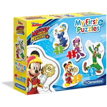 Puzzle Clementoni - My First Puzzles - Mickey, 3/6/9/12 piese (65225) Puzzle Clementoni - My First Puzzles - Mickey, 3/6/9/12 piese (65225)