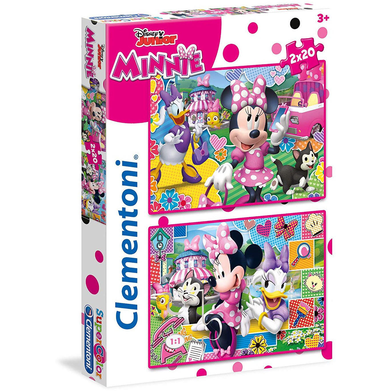 Puzzle Clementoni - Minnie, 2x20 piese (65227)
