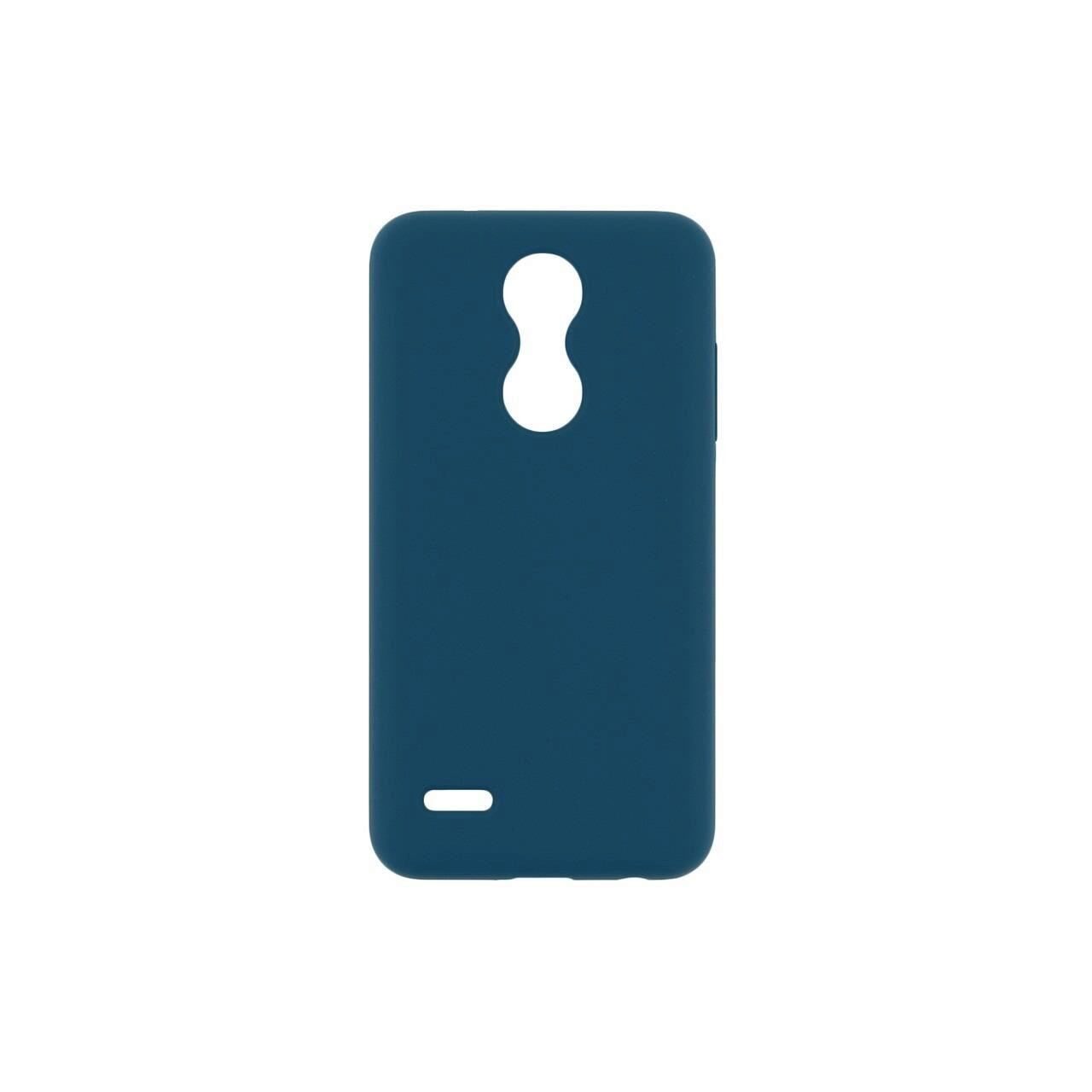 Husa LG K10 2018-Iberry Silicon Soft Albastra