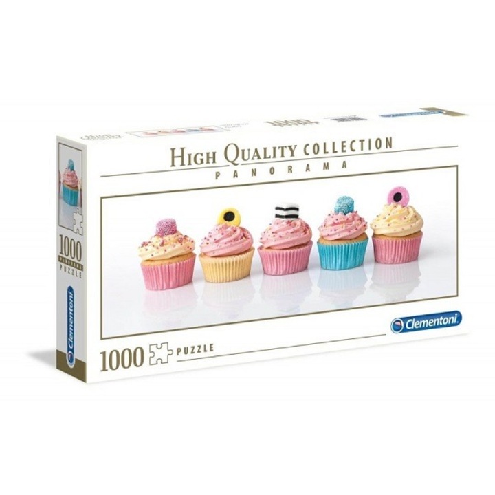 Clementoni 1000 db-os Panoráma puzzle - Cupcakes (39425)