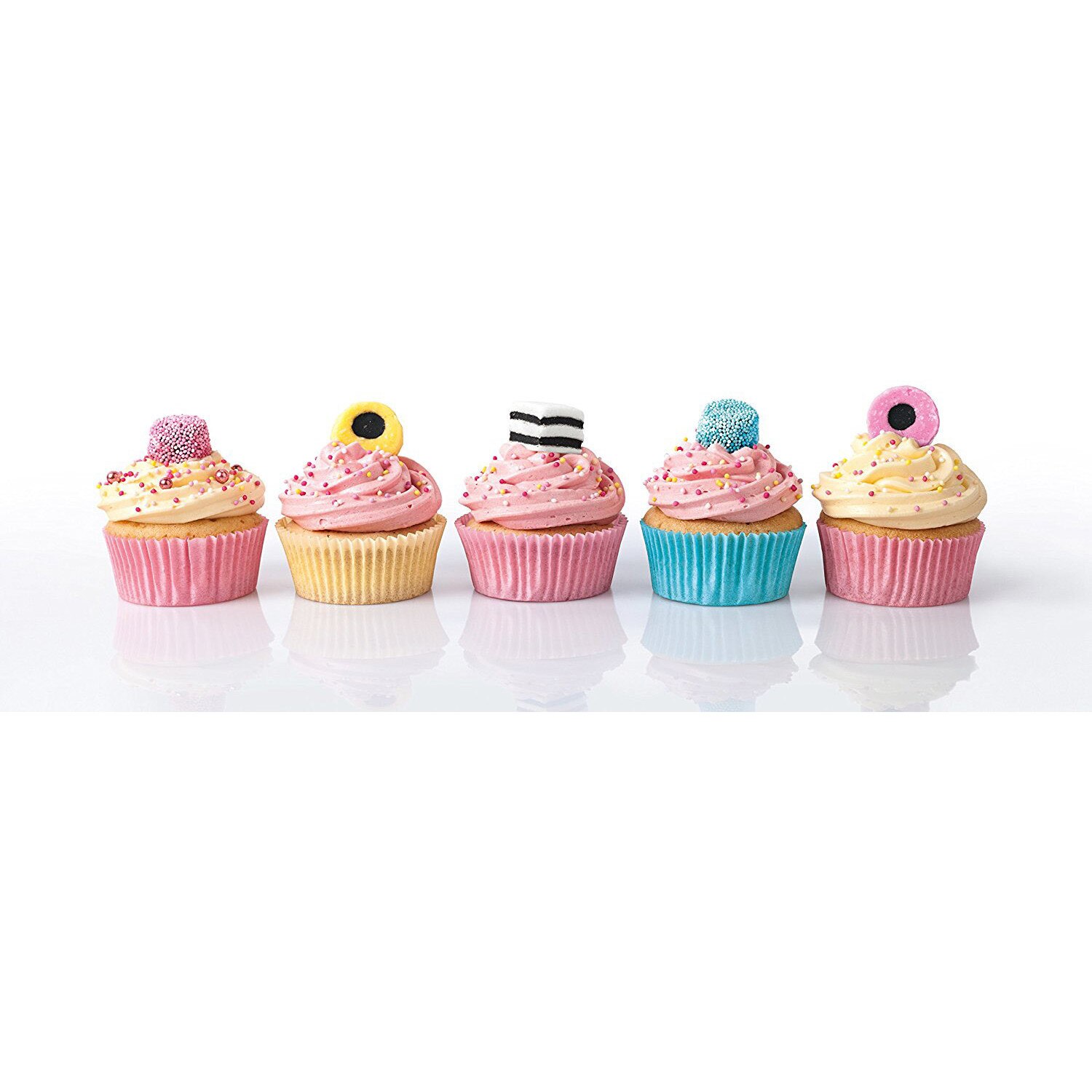 Puzzle panoramic Clementoni - Cupcakes, 1.000 piese (62409)