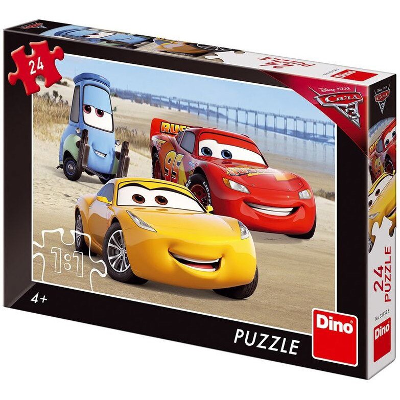 Puzzle Dino - Cars 3, 24 piese (62891)