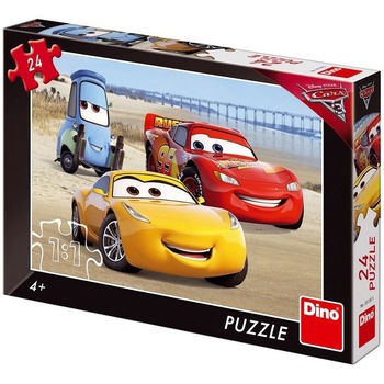Puzzle Dino - Cars 3, 24 piese (62891) Puzzle Dino - Cars 3, 24 piese (62891)