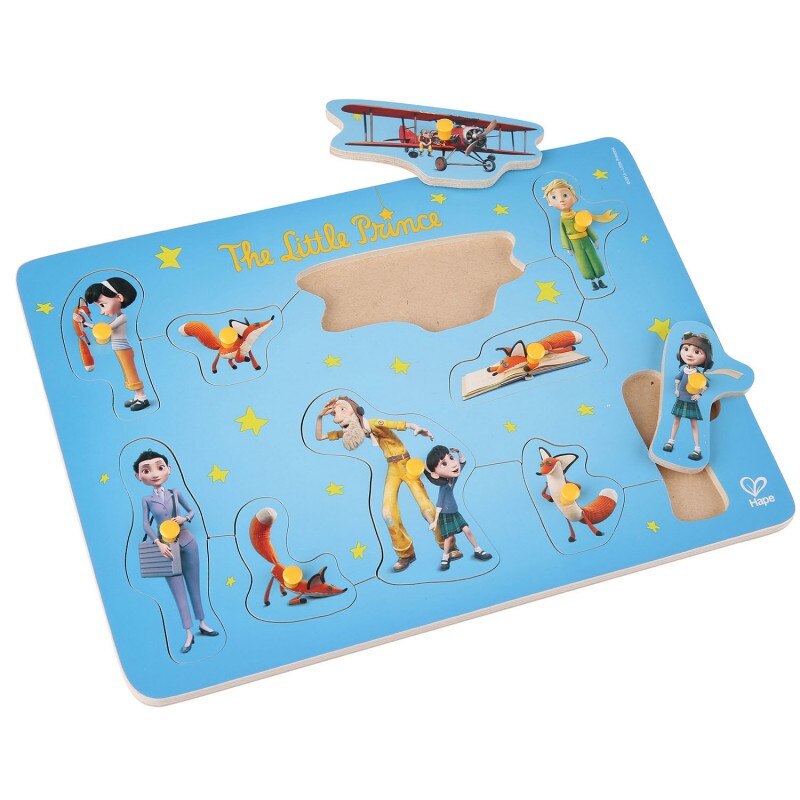 Puzzle cu buton Little Prince HAPE