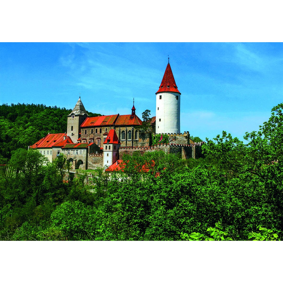 Puzzle Dino - Krivoklat Castle, 500 piese (62929)