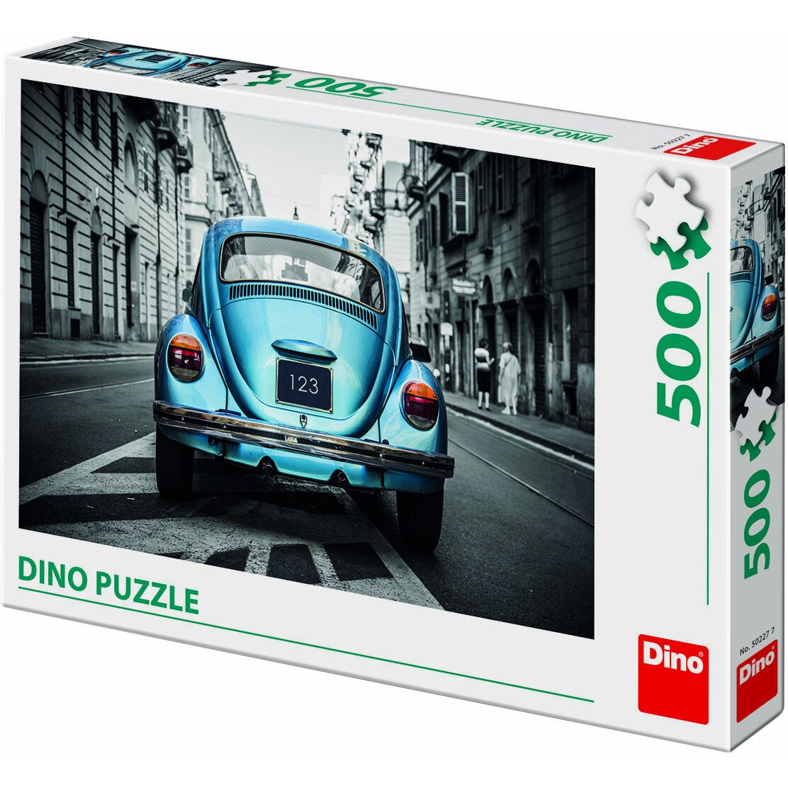 Puzzle Dino - Volkswagen Beetle, 500 piese (62928) - eMAG.ro