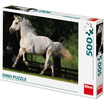 Puzzle Dino - White Horse, 500 piese (65151) Puzzle Dino - White Horse, 500 piese (65151)