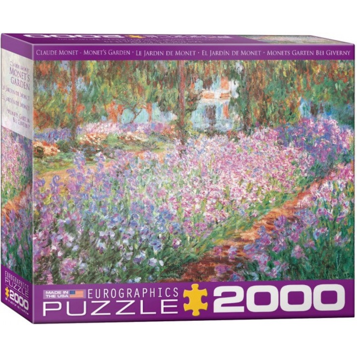 EuroGraphics 2000 db-os puzzle - Monet's Garden, Claude Monet (8220-4908)