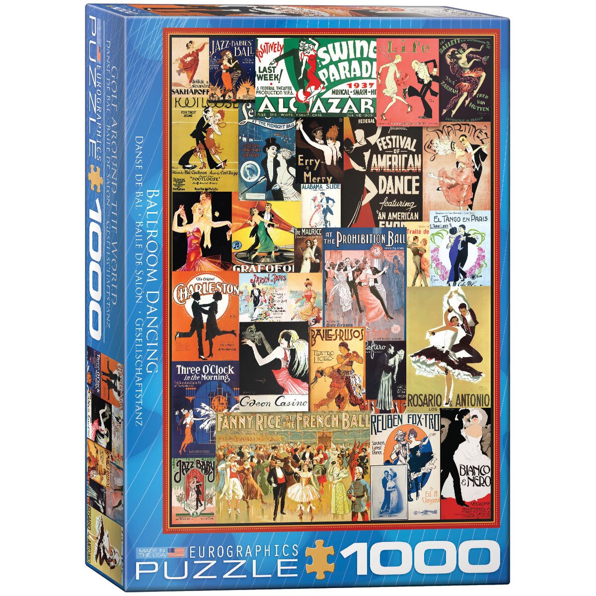 Puzzle Eurographics - Ballroom Dancing, 1.000 piese (62267)