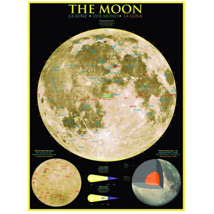 Puzzle Eurographics - Der Mond, 1.000 piese (42207)