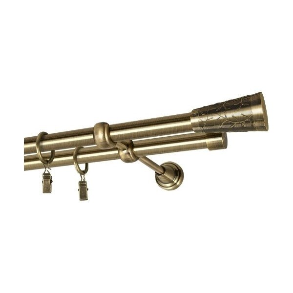 Galerie dubla Sevilla, grosime 19mm, aur antic, 240 cm