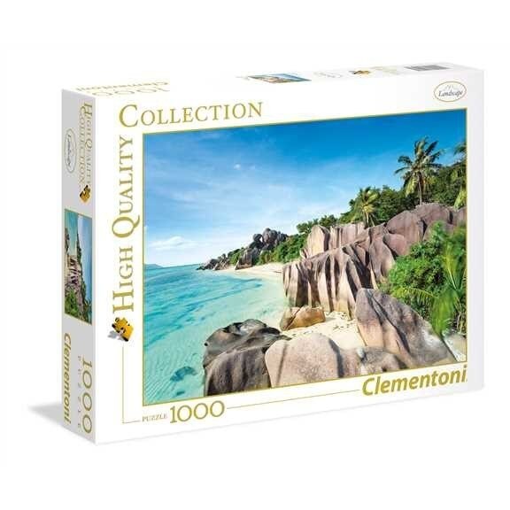 Puzzle Clementoni, Rajska Plaza, 1000 piese, Multicolor