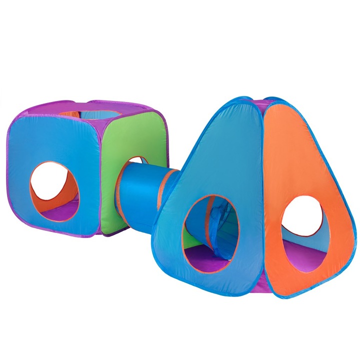 Cort pentru copii cu tunel 3w1 Baby Mix