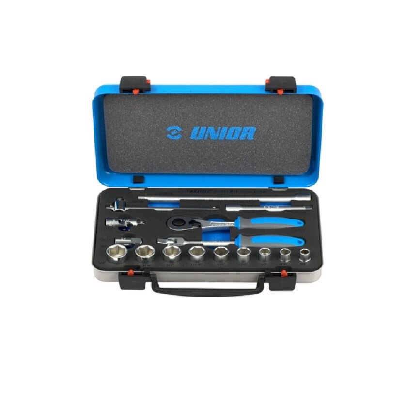 Trusa capete chei tubulare 3/8