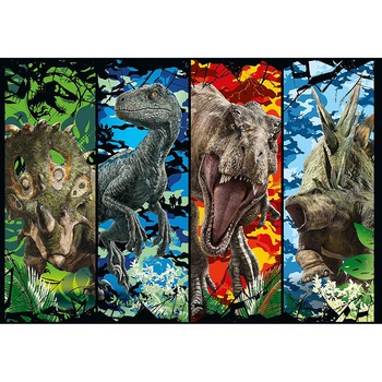 Puzzle Clementoni - Jurassic World, 104 piese (65238) Puzzle Clementoni - Jurassic World, 104 piese (65238)
