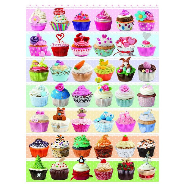 Puzzle Eurographics - Cupcake Celebration, 1.000 piese (42195)