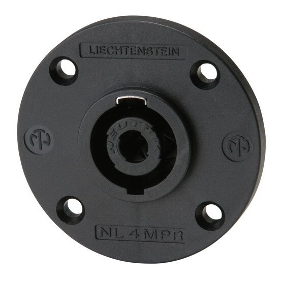 Conector SpeakON de Panou cu 4 Poli Neutrik NL4MPR