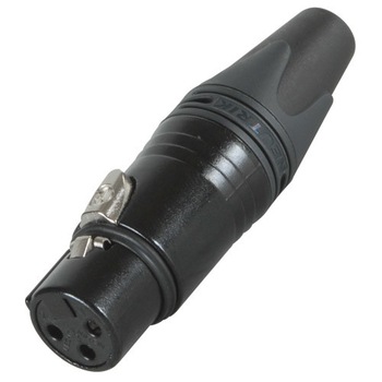 Conector XLR Mama cu 3 Poli Neutrik NC3FXX-BAG Conector XLR Mama cu 3 Poli Neutrik NC3FXX-BAG